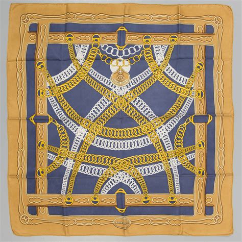 hermes maillons scarf